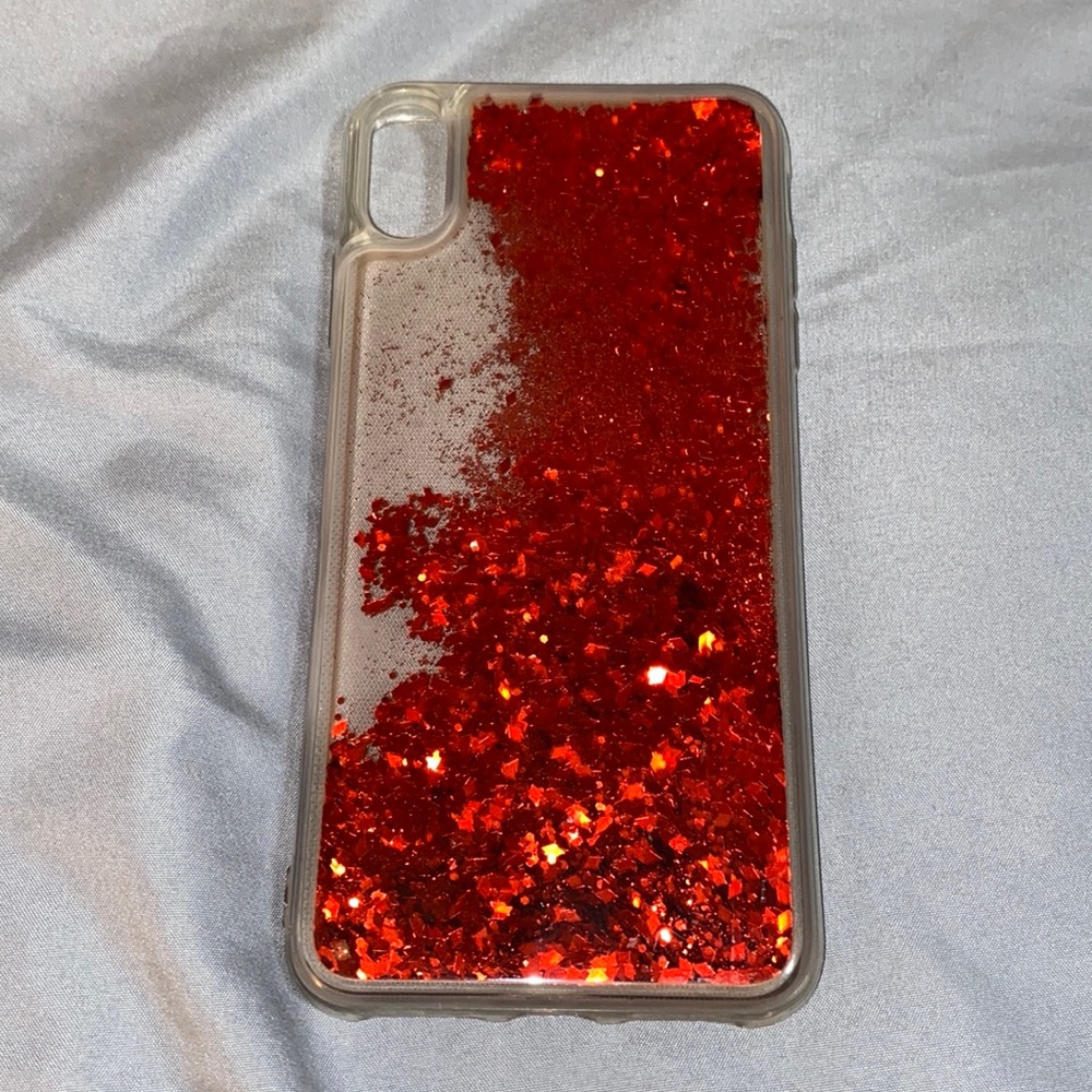 Red Waterfall iPhone X/XS Case